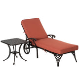 ZUN Folding Lounge Chairs / beach chair （Prohibited by WalMart） 97393543