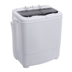 ZUN XPB35-ZK35 14.3lbs Semi-automatic Gray Cover Washing Machine 85440975