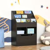 ZUN Kids Shelf Book/Storage Cabinet-Brown 20822809