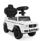 ZUN 3 in 1 Ride on Push Car for Toddlers with Canopy and Storage, White W2181P202872