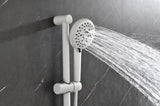 Shower System with Shower Head, Hand Shower, Slide Bar, Bodysprays, Shower Arm, Hose, Valve Trim, W92864247
