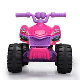 Kids Ride-on ATV, 6V Battery Powered Electric Quad Car with Music, LED Lights and Spray Device, 4 W2181P154961