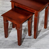 3-Piece Nesting Table Set, Cherry B04660617