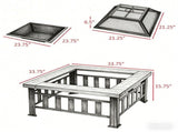 Metal Fire Pit 43687611