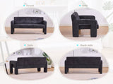 Nordic Modern Double Armchair Living Room & Bedroom Compact Upholstered Sofa Leisure Sofa W395P380537