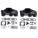 Set of 2 Exhaust Manifold for Mercruiser 4.3L V6 GM V6 175 185 205 99745 99746 66041067