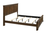 Maderne Traditional 3-Piece Wood Bedroom Set with King Size Panel Bed and Two Nightstands T2574P204908