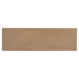 U_STYLE 4-Door Storage Sideboard with Adjustable Shelves and Retro Atimon Handles ,Ample N711P218615D