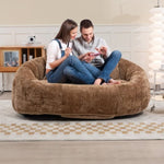 ZUN COOLMORE Bean Bag sofa Lazy Sofa Durable Comfort Lounger High Back Bean Bag Chair Couch for Adults W395P181441