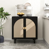 2 Door Cabinet, Suitable for Bedroom, Living Room, Study W688134369