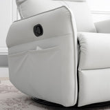 ZUN Rocking Recliner Chair,360 Degree Nursery Rocking Chair,Glider Chair,Modern Small Rocking 12560160