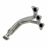 Maximizer Steel Exhaust Header Fit For 91-99 Mitsubishi 3000GT Stealth DOHC V6 MT001159 24113195