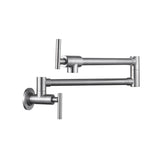 Wall Mount Folding Kitchen Pot Filler Faucet W2287P152004