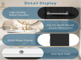 30inch Bathroom Vanity with Undermount Sink and Drawers, Painted Surface, Soft-Close Doors, Bathroom N710P331580B