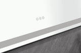 96*36 in bathroom led mirror is multi-functional and each function is controlled by a smart touch W2152130264
