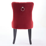 Classic Velvet Dinings, High-end Tufted Solid Wood Contemporary Velvet Upholstered Dining W114391510