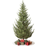 Aspen Slim Fir 6.5ft Christmas Tree Pre-Lit Artificial with 3,250 Branch Tips & 867 Low-Voltage Warm 97660708