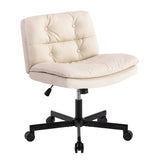 UPGRADE! Larger Size 360&deg Swivel Home Office Desk Chair with Wheels W1403P155225