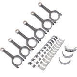 11247624615 6PCS Connecting Rods with Bearing & Crankshaft Bearing for BMW N55B30A 3.0L 11247586492 99050834