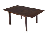 29"- 45" Extendable Dining Table for 4, Folding Kitchen Table with Rubberwood Legs, Space-Saving N752P216387D