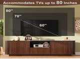 70-inch Modern TV Stand for TVs up to 80 inches for Living Room, Media Entertainment Center with N710P427899P