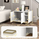 Cat Litter Box Enclosure End Side Table 80369622