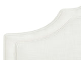 Catherine Upholstered King Headboard, Antique White Woven B2719P238659