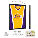 ZUN Shirt Display Frame With UV Resistant Acrylic and Hanger, Wall Mounted Baseball Basketball Football 61708878