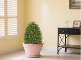 90cm Artificial Boxwood Cone Tree Faux Shrub for Outdoor Planter and Entryway Dcor 2pcs/set W2945P323221