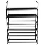 ZUN 6 Tiers Shoe Rack Shoe Tower Shelf Storage Organizer For Bedroom, Entryway, Hallway, and Closet 37112785