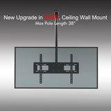 ZUN TMC-7006 Ceiling Mount TV Wall Bracket Roof Rack Pole Retractable For 32"-70" Flat Screen 82679639