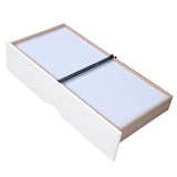 Wooden Daybed with Trundle Bed and Two Storage Drawers , Extendable Bed Daybed,Sofa Bed for Bedroom WF194973AAK