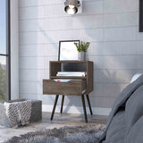 Allie Nightstand, Superior Top, Open Shelf, One Drawer B128P148650