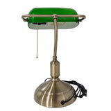 Vintage Bankers Desk Lamp, Traditional Student Antique Piano Table Light 03016291