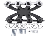 300-132 Single Plane Carb Intake Manifold Black Fits for GM LS Gen III IV LS1 LS2 LS6 13579267