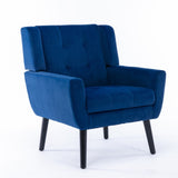 Modern Soft Velvet Material Ergonomics Accent Chair Living Room Chair Bedroom Chair Home Chair With W67639362