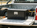 24 x 14 x 16 Inch Underbody Truck Storage Box Plate Waterproof Tool Box with T-Handle Latch and Keys 80124798