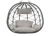 Egg Chair Stand Indoor Outdoor Swing Chair Patio Wicker Hanging Egg Chair Hanging Basket Chair 02912157