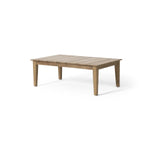 ZUN Acacia Wood Outdoor Coffee Table, Light Brown, 14'' H X 23.5'' W X 39.5'' L 72767.00MLBRN