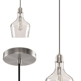 Auburn Bell Shaped Glass Pendant B03597665