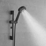 10-Inch Shower System, Slide Bar Shower Faucets Sets Complete Round Shower Heads and 5-Spray W1932P338759