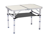 Outdoor Folding Camping Table, 2ft Portable Pinic Table with 3 Adjustable Height, Small Aluminum 11203200