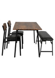 ZUN Modem 4 piece dining table set W515P247208