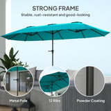 Outdoor beach umbrella/Double-Sided Sun Umbrella 92814494