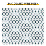 19.7x9.8x6.5ft Large Metal Chicken Coop with Run, Walk-in Poultry Cage with Waterproof Cover & Arc 16128601