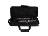 17 Keys Flat B Black Clarinet with Two Mouthpieces Connector for Beginner 14854491