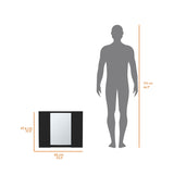 Draco Medicine Cabinet, Mirror, Double Door, One External Shelf B128P148704
