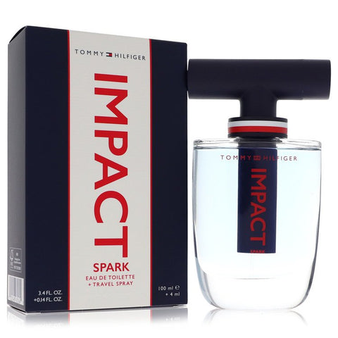 Tommy Hilfiger Impact Spark by Tommy Hilfiger Eau De Toilette Spray 3.4 oz for Men FX-563234