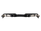 Pickup Rear Bumper Ford F150 2009-2014-Silver/Steel/No Hole 91666973