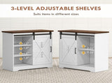 Kitchen Sideboard Storage Cabinet - White 75844736